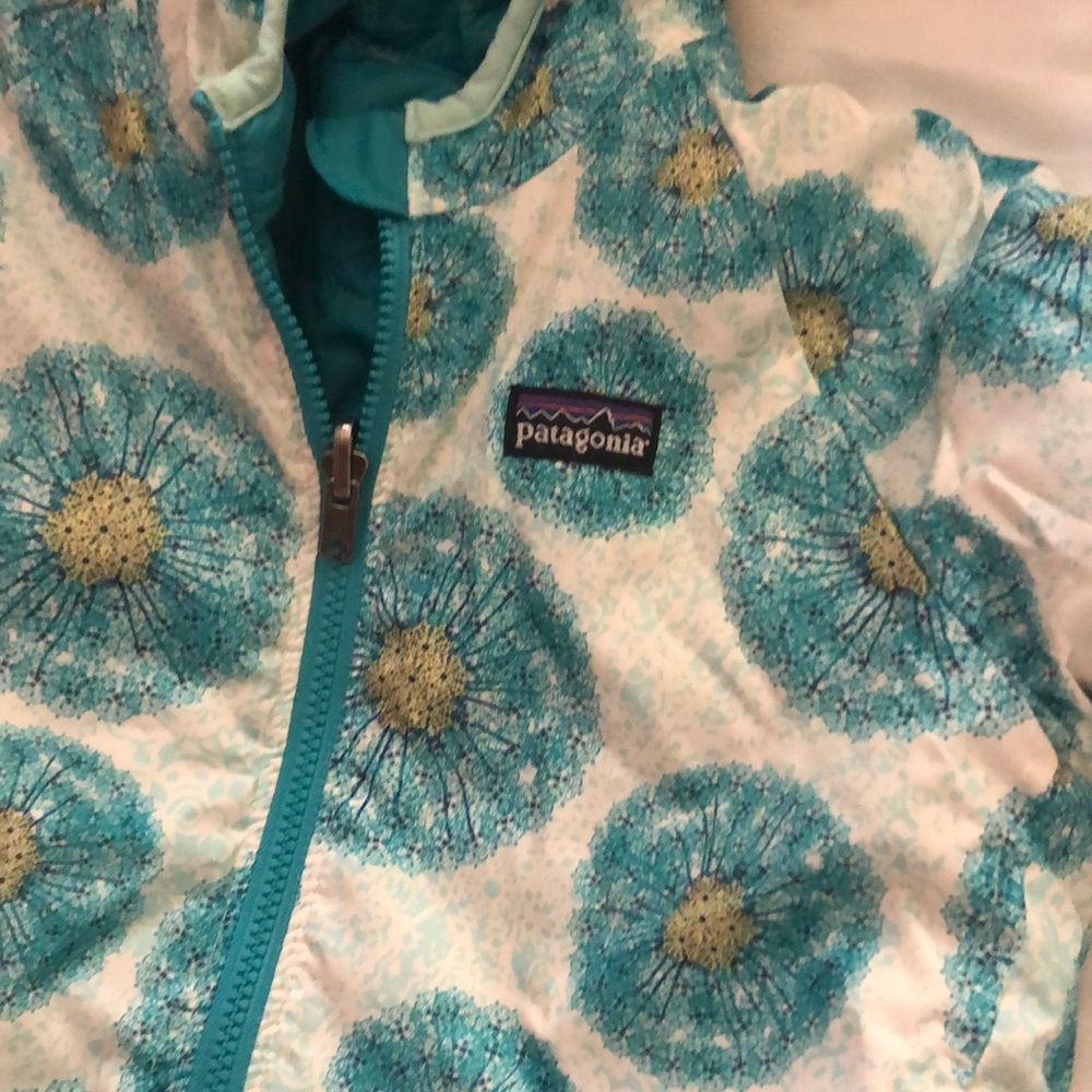 Girls 2t reversible micro puff